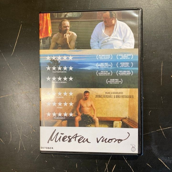 Miesten vuoro DVD (VG+/M-) -dokumentti-